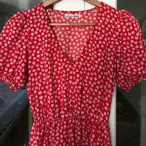 Reformation Lou Lou dress in Cassie